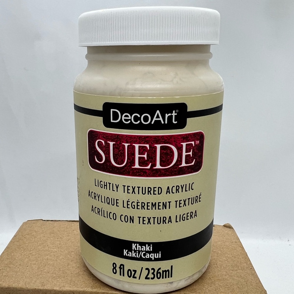 DecoArt Suede Lightly Textured Acrylic Paint KHAKI